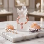 Rose Shell Pearl Beaded Bracelet